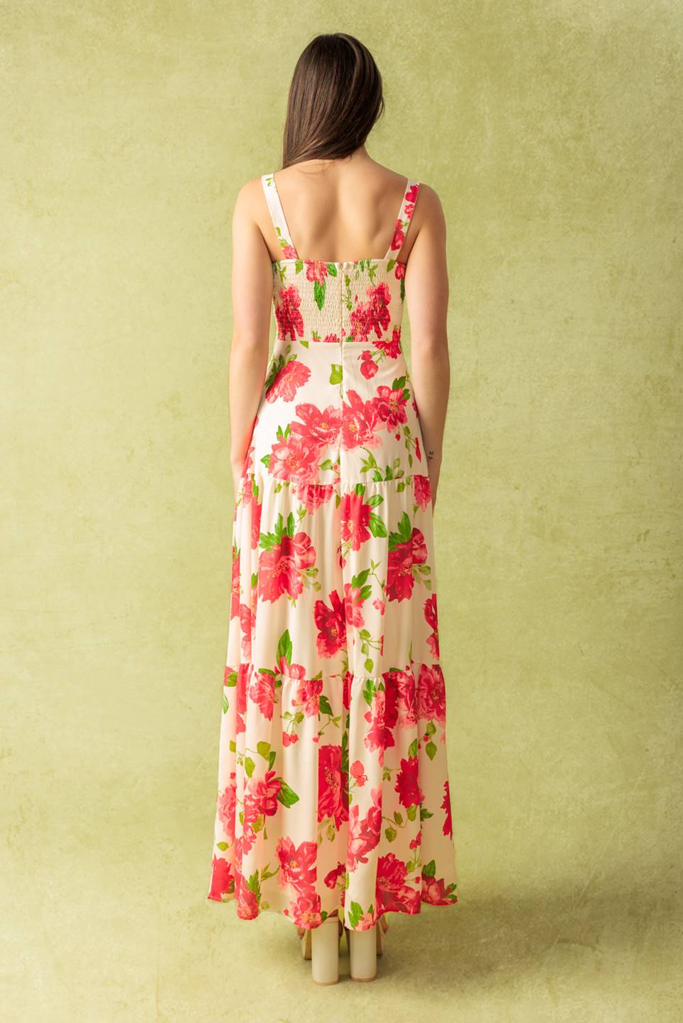 LOST IN THE DETAILS WOVEN MAXI DRESS Flying Tomato